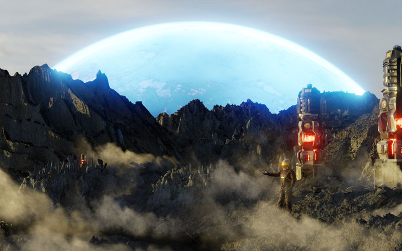 Ein fremder Planet