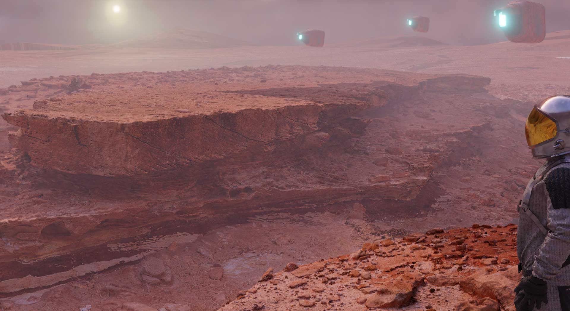 Mars-Szene
