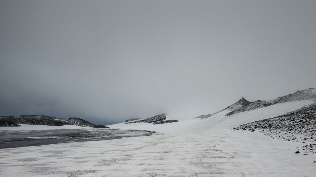 Eiswüste auf Island