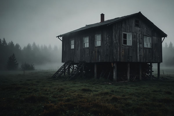 Ein einsames Haus