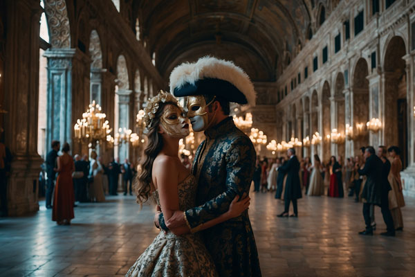 Venezianischer Kostümball